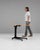 1920s French Cast Iron Folding Table With Wooden Top On Wheels For Sale - Image 11 of 12
