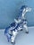 Vintage Blue & White Ceramic Tang Dynasty War Horse For Sale - Image 11 of 12