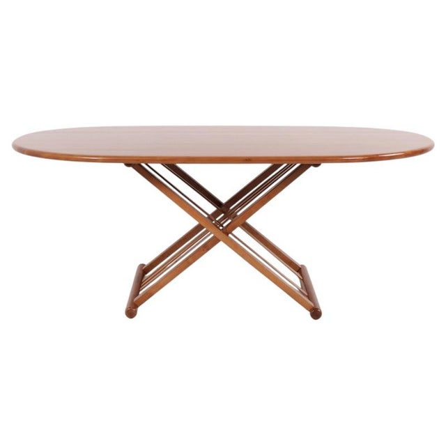 Safari Coffee Table in Light Wood by Andreas Hansen for Haslev Møbelsnedkeri, 1980 For Sale - Image 11 of 11