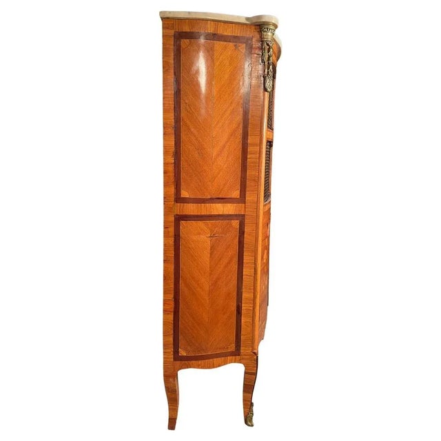 Step back in time with this captivating Napoleon III Bookcase from France, dating back to the 1850-60's. Its charming...