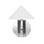 Geo Semi-Circled Chrome Table Lamp For Sale In Los Angeles - Image 6 of 6