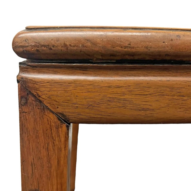 Late 17th/Early 18th Century Chinese Huanghuali Scholar's Stool For Sale - Image 10 of 12
