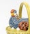 Modern Este for Tiffany & Co. Ceramic Hen Form Basket For Sale - Image 3 of 11