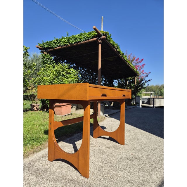 Vintage Teak Desk attributed to R. Bennett for G-Plan, 1970s For Sale - Image 12 of 15