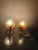 Mid-Century Wood and Yellow Glass Table Lamps, Czech, 1970s, Set of 2 For Sale - Image 9 of 11