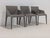 Gray Seattle Dining Chairs from Poliform, Set of 3 For Sale - Image 8 of 13