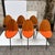 A6 Chairs in Wood and Leather by Joseph-André Motte for Steiner, France, 2000s, Set of 6 For Sale - Image 18 of 18