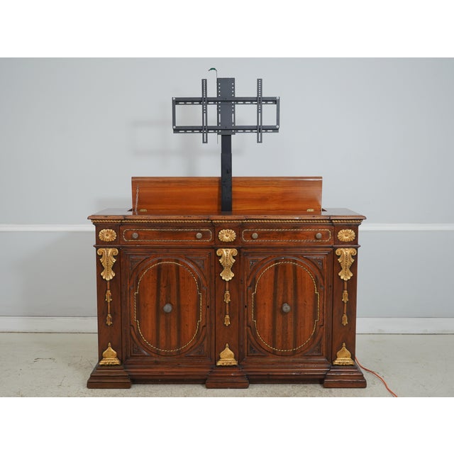 Age: Approx. 20 Years Old Details: High Quality Construction Italian Continental Style Working Remote TV Lift Will Accept...