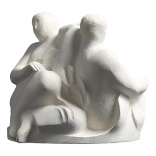 Jan Keustermans, Abstract Sculpture, Plaster For Sale