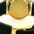 Vintage Bvlgari A5011 18k Gold Black Dial Watch, Circa 1990 For Sale - Image 13 of 14