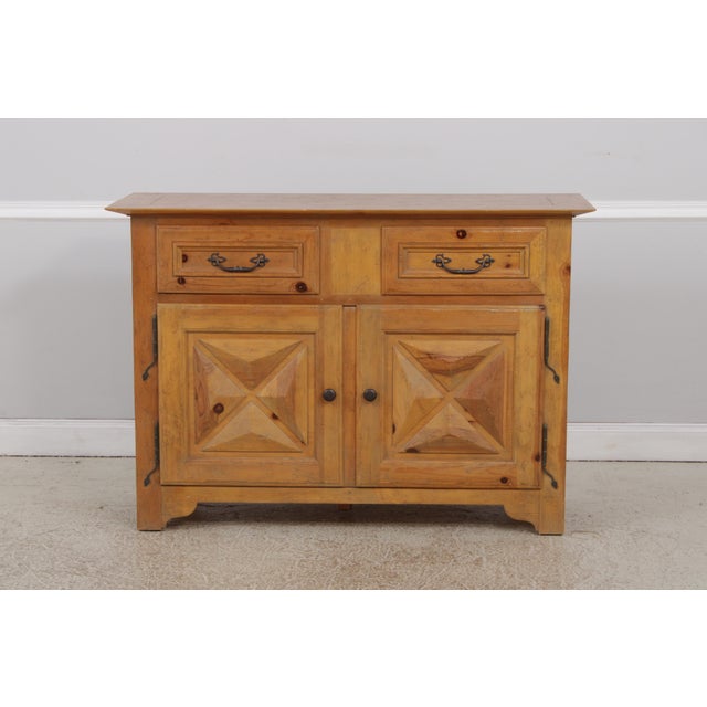 Age: Approx: 20 Years Old Details: Factory Distressed Milling Road Dovetailed Drawer Construction Quality Construction...
