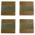 Vintage Architectural Push and Pull Bronze Door Handle Square, 1970s, Set of 5 For Sale - Image 15 of 15