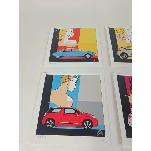 Luc Verschuuren, Citroën, 1990s, Prints, Set of 4 For Sale - Image 3 of 6