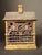 Antique Cast Iron Roof Bank J&e Stevens Architectural Building Still Coin Savings Bank Gold Paint C. 1890 For Sale - Image 10 of 18