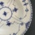 Royal Copenhagen Antique Royal Copenhagen Blue Fluted Half Lace Musselmalet Riflet Large Soup Bowl For Sale - Image 4 of 5