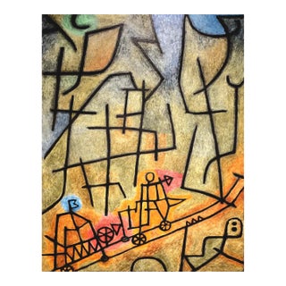 Paul Klee Conquest of the Mountain Giclee LTD Edition For Sale