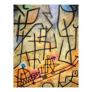 Paul Klee Conquest of the Mountain Giclee LTD Edition
