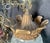 Metal 1950s Pair of Hollywood Regency Gilt Metal & Prismatic Glass Pendant Light Pinneapple Form For Sale - Image 7 of 9