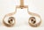 Metal 1940s Rose Brass Large Andirons - A Pair For Sale - Image 7 of 13