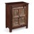 Brown Side Cabinet with Panelled Door, 1940s For Sale - Image 8 of 8