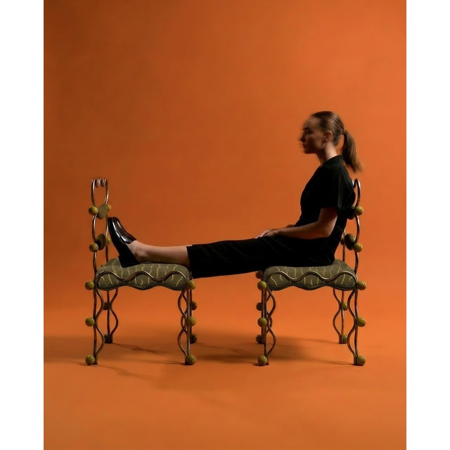 Metal Vela Dining Chair by Ömer Öztürk For Sale - Image 7 of 18