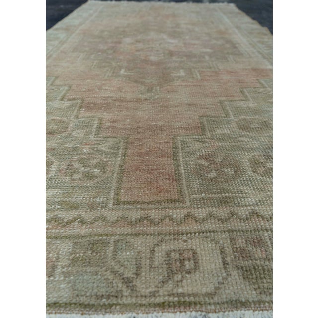 Early 21st Century Turkish Vintage Rug 3'3" x 6'11" #19809 For Sale - Image 5 of 8
