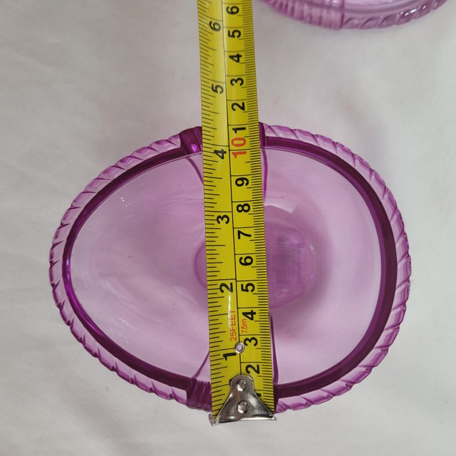 Marquis by Waterford Crystal Egg Trinket Box With Bow in Box For Sale - Image 11 of 16