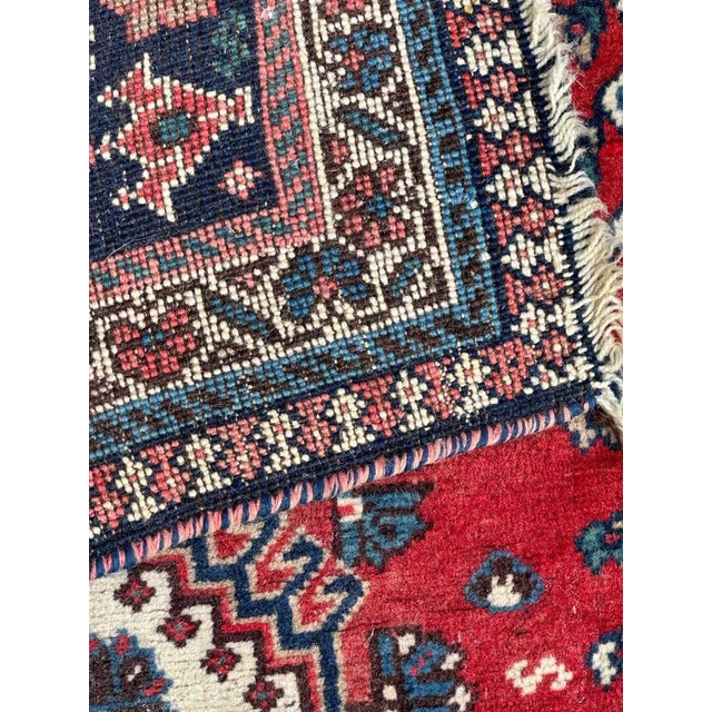 Small Vintage Yalameh Rug from Bobyrugs, 1980s For Sale - Image 16 of 17