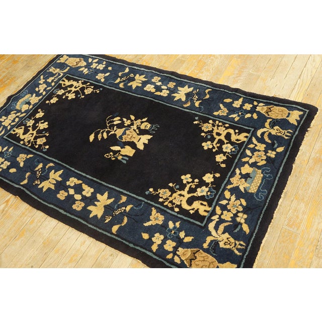 Early 20th Century Chinese Peking Rug ( 3' x 4'10'' - 91 x 147 ) Chinese - Peking The commercial Peking carpet is a later...