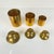 Vintage Gilt Brass Boxes, 1960s, Set of 3 For Sale - Image 4 of 14