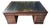 19th C English Executive Mahogany & Gold Tooled Leather Top Partners Desk For Sale
