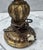 Gold Mid 20th Century Italian Style Gilt Wood and Tole Three Light Candelabra For Sale - Image 8 of 10