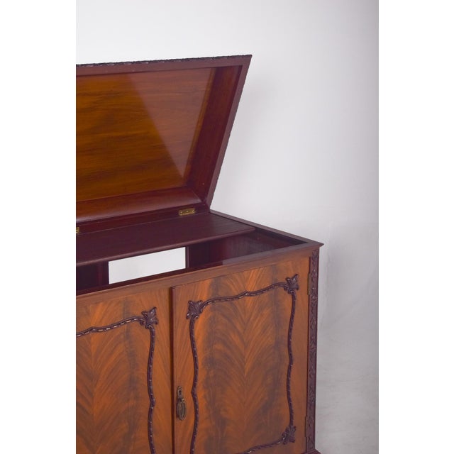 Antique English Sideboard with Bar For Sale - Image 6 of 18