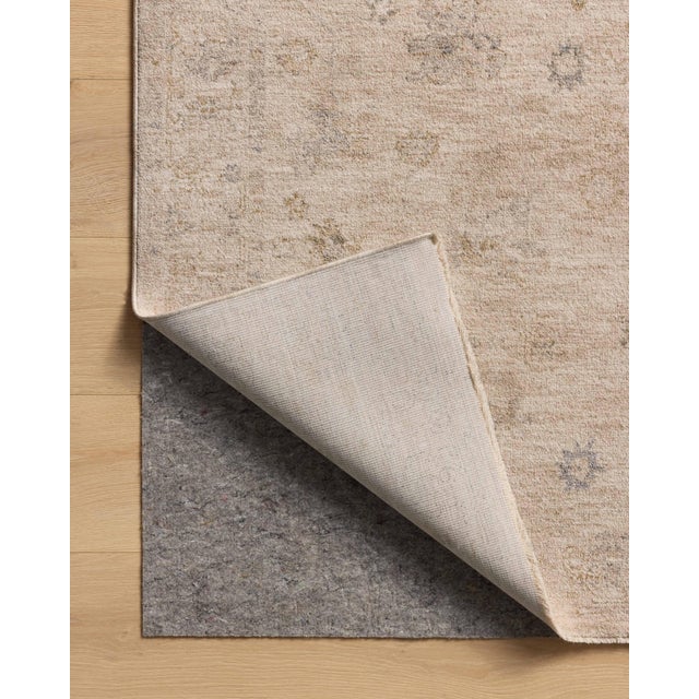 Chris Loves Julia x Loloi Louisa Oatmeal / Stone 3'-6" x 5'-6" Accent Rug For Sale In Dallas - Image 6 of 6
