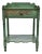 Antique Two Tier Wash Stand, Dovetail Joinery, Original Green Paint For Sale