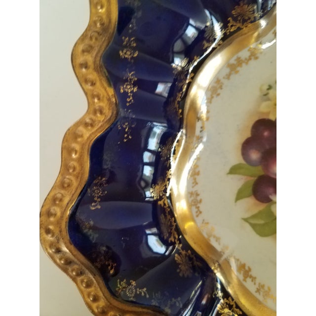 Japanese Antique Empire China: Japanese Hand Painted Porcelain Bowl For Sale - Image 3 of 5