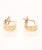 Contemporary 0.85 Carat Diamond Yellow Gold Earrings, A Pair For Sale - Image 3 of 5