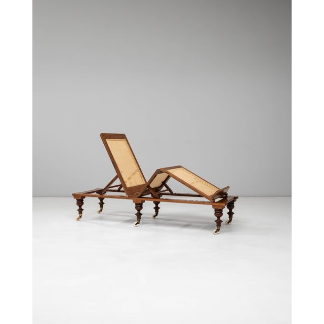 1900s English Victorian Mahogany Folding Daybed By Robinson & Sons For Sale - Image 9 of 18