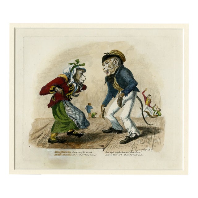 Thomas Landseer, When I First Saw Thee Graceful Move, 1828, Print For Sale