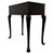 Wood Early 20th Century English Mahogany Side Table with Cabriole Legs For Sale - Image 7 of 12