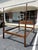 Late 20th Century Custom-Made Solid Mahogany Queen Size Four Post Bed Frame For Sale - Image 4 of 13