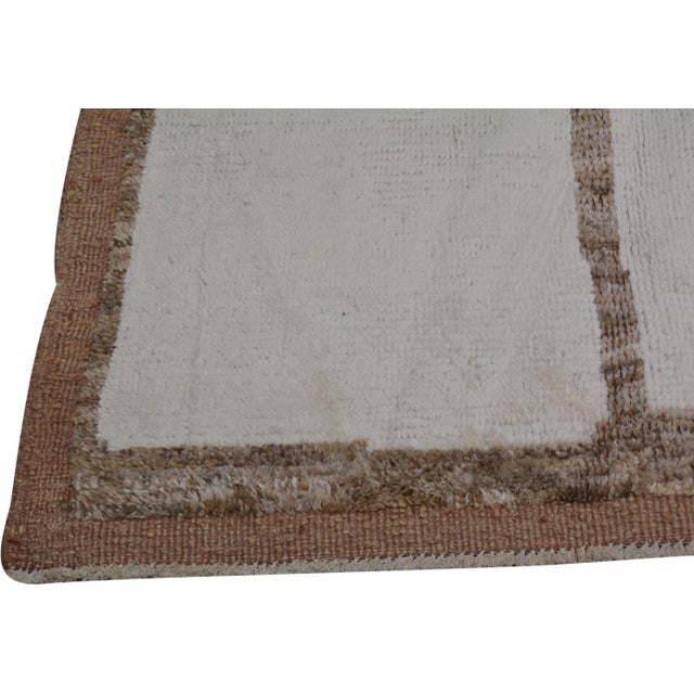 2010s Moroccan Hand Knotted Wool Rug, 10'4''x14'1'' For Sale - Image 5 of 6