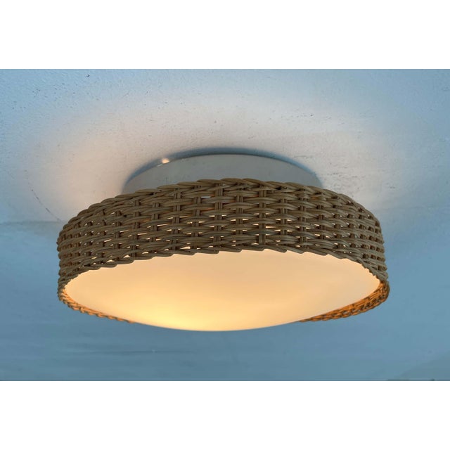 Mid-Century Modern German Ceiling Lamp from Kaiser Leuchten, 1960s For Sale - Image 9 of 18