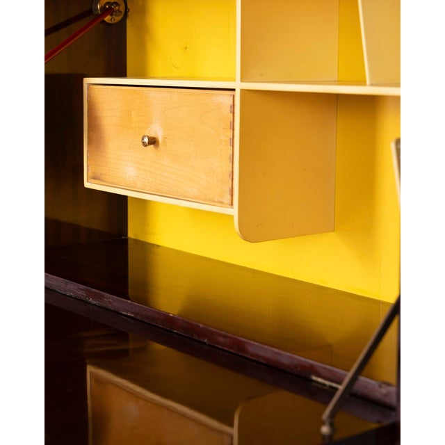 Vintage Wooden Highboard by Umberto Mascagni, 1950s For Sale - Image 10 of 18