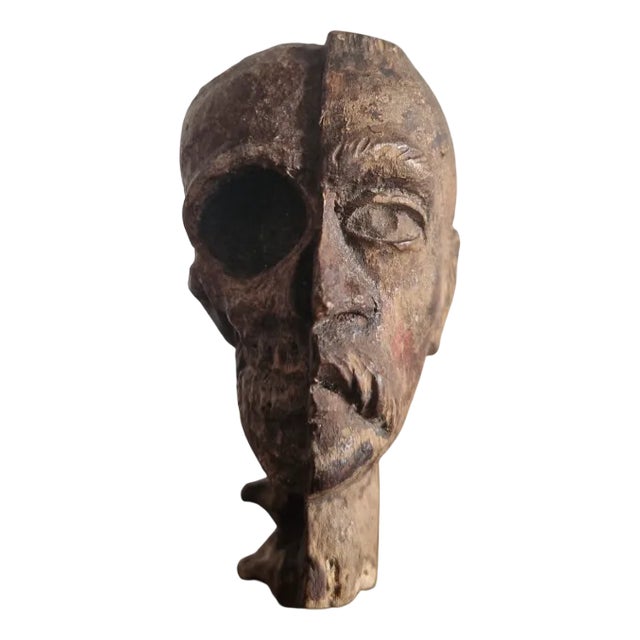 Memento Mori Sculpture, 19th Century For Sale