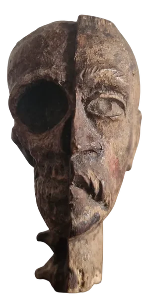 Memento Mori Sculpture, 19th Century