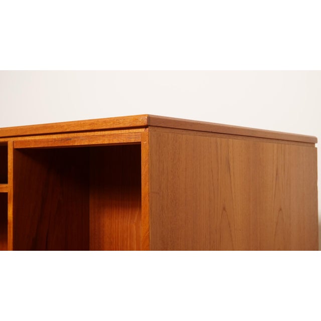 Beautiful vintage Danish desk from Denmark. The desk is in very nice vintage condition and is finished with beautiful...