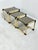Enameled Metal and Brass Coffee Tables in the style of Tommaso Barbi, 1970, Set of 3 For Sale - Image 17 of 17