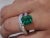 Natural Zambian Emerald 3.44cts & Diamond 0.93cts Ring in 18k gold For Sale - Image 16 of 18