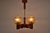 Glass Wood Ceiling Light, 1980s For Sale - Image 7 of 10
